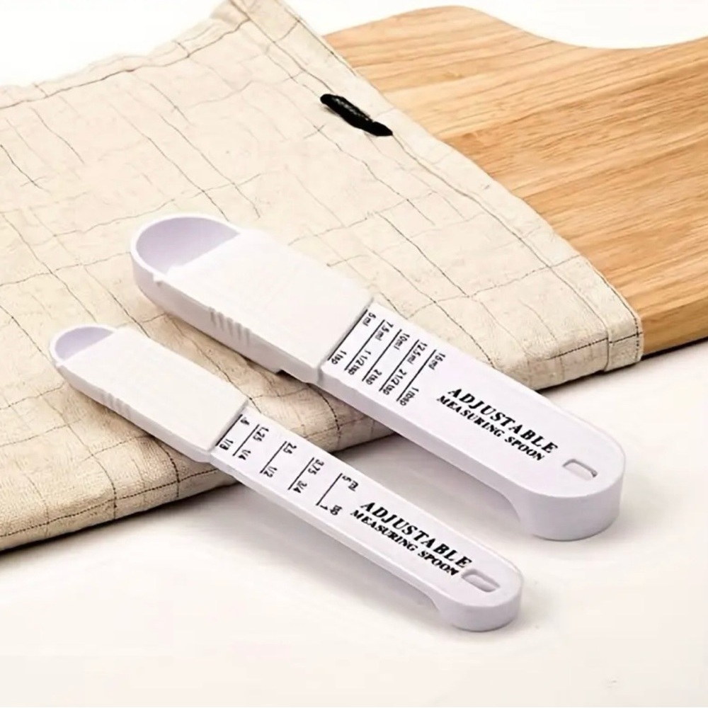 Adjustable Measuring Spoon Set, NEW - Picture 3 of 10
